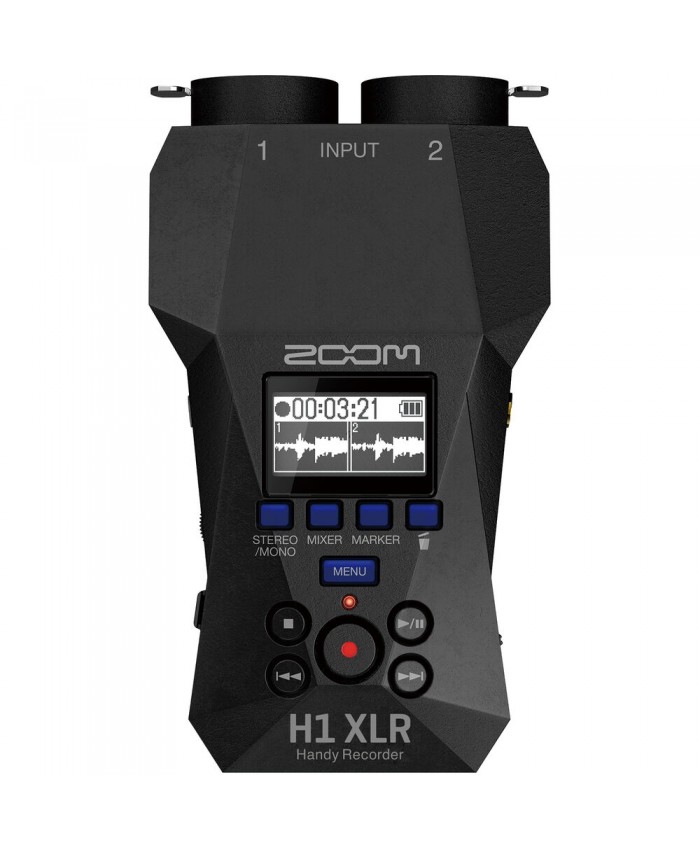 Zoom H1 XLR Portable Audio Recorder for Video