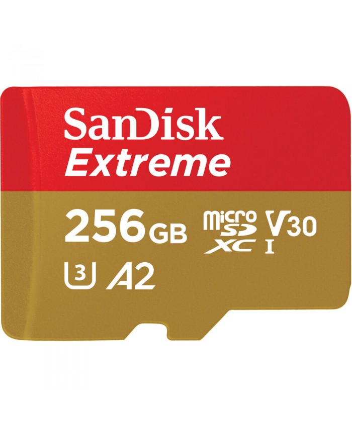 SanDisk 256GB Extreme UHS-I microSDXC Memory Card 190 MB/s